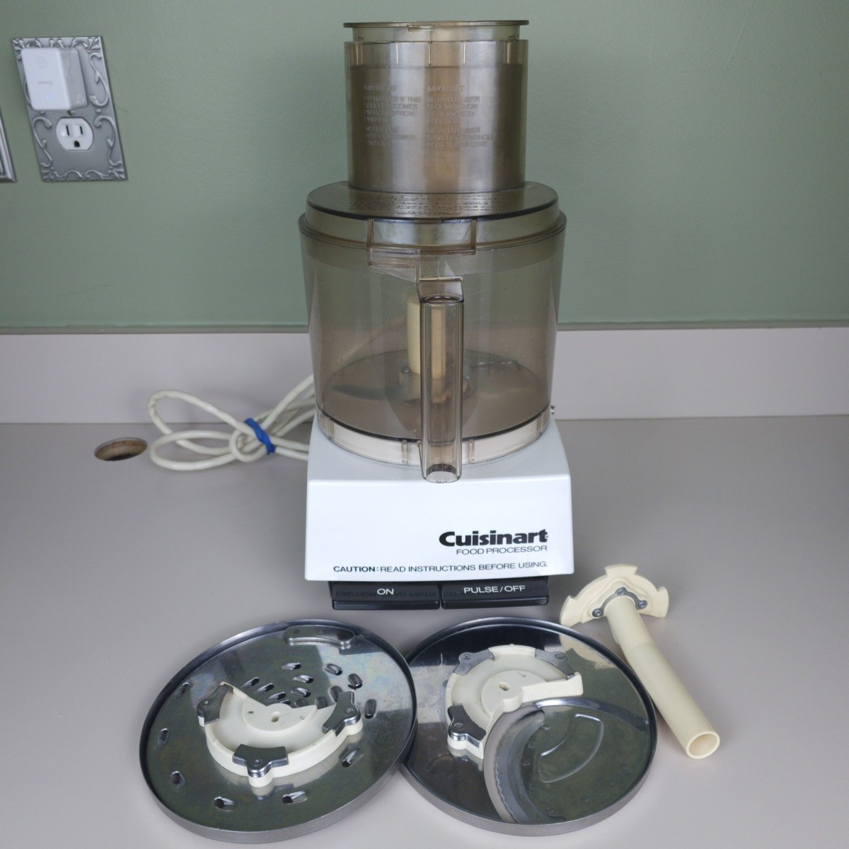 Cuisinart Model DLC-7 Pro 14 Cup Food Processor Accessories Made