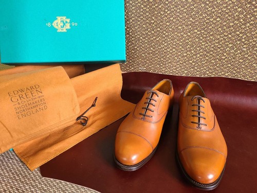 [Brand New] Edward Green Chelsea Antique Chestnut 202 Last UK 6.5E Japan