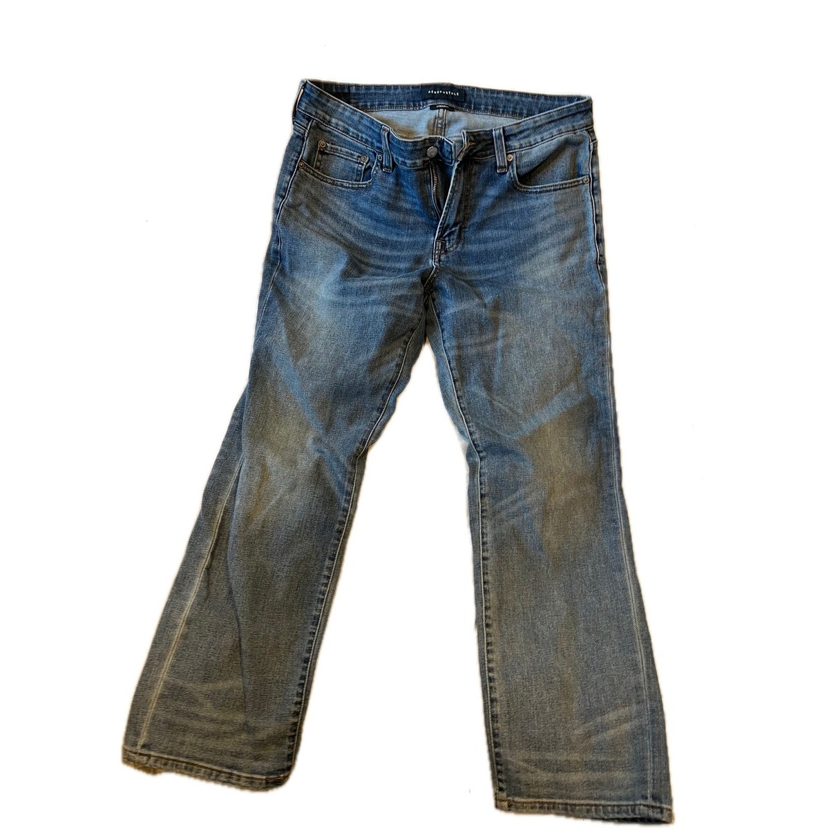 Aeropostale Straight Blue Jeans Mens 34x30