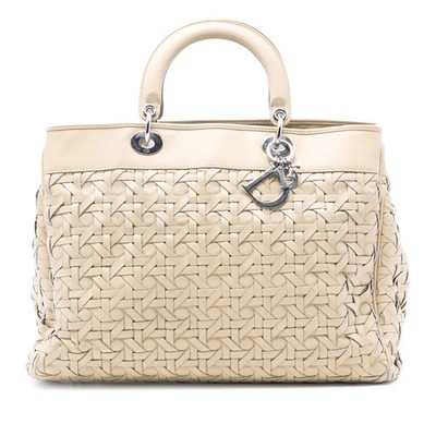 Dior Woven Lammleder Lady Dior Avenue Shopper