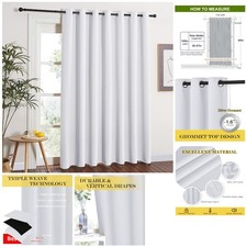 Innovative Blackout Curtains for Privacy Energy Efficiency - 100" W x 84" L