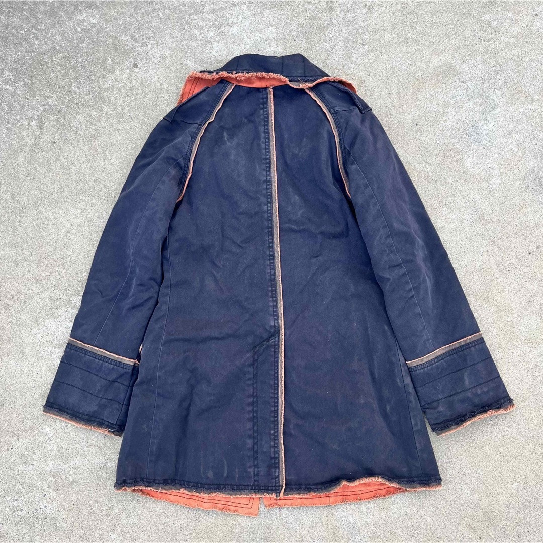 90s Diesel Tailored Jacket Half Coat Archive Blue size S 90s Diesel Tailored Jacket Half Coat Archive Blue size S