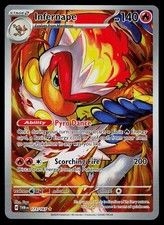 Pokemon Card Twilight Masquerade Infernape 173/167 Illustration Rare on eBay