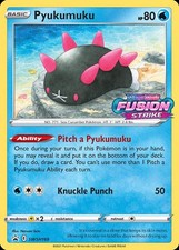Pokemon Pyukumuku (SWSH169/332) SWSH Black Star Promos LP HOLO