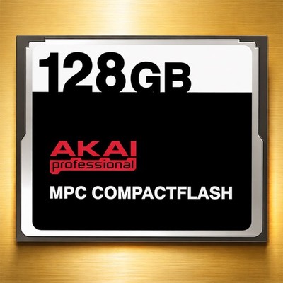 Akai 128GB CompactFlash CF Card for MPC 5000, MPC 4000, MPC 1000 & 2500 JJOS