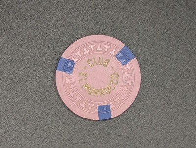 El Morocco Club (West LV), $5 Casino Chip, used, excellent condition