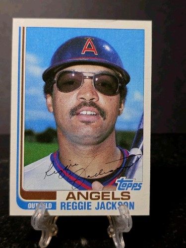 Reggie Jackson #47T 1982 Topps Traded card