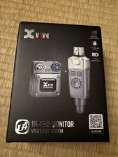 Xvive Audio U4 In-Ear Monitor 2.4 GHz Wireless System Receiver, Transmitter