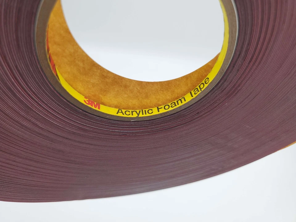3M 5314 Acrylic Foam Tape 11/56" W 216 Feet L 0.03" T Double Sided Mounting Tape Foto 3 de 4