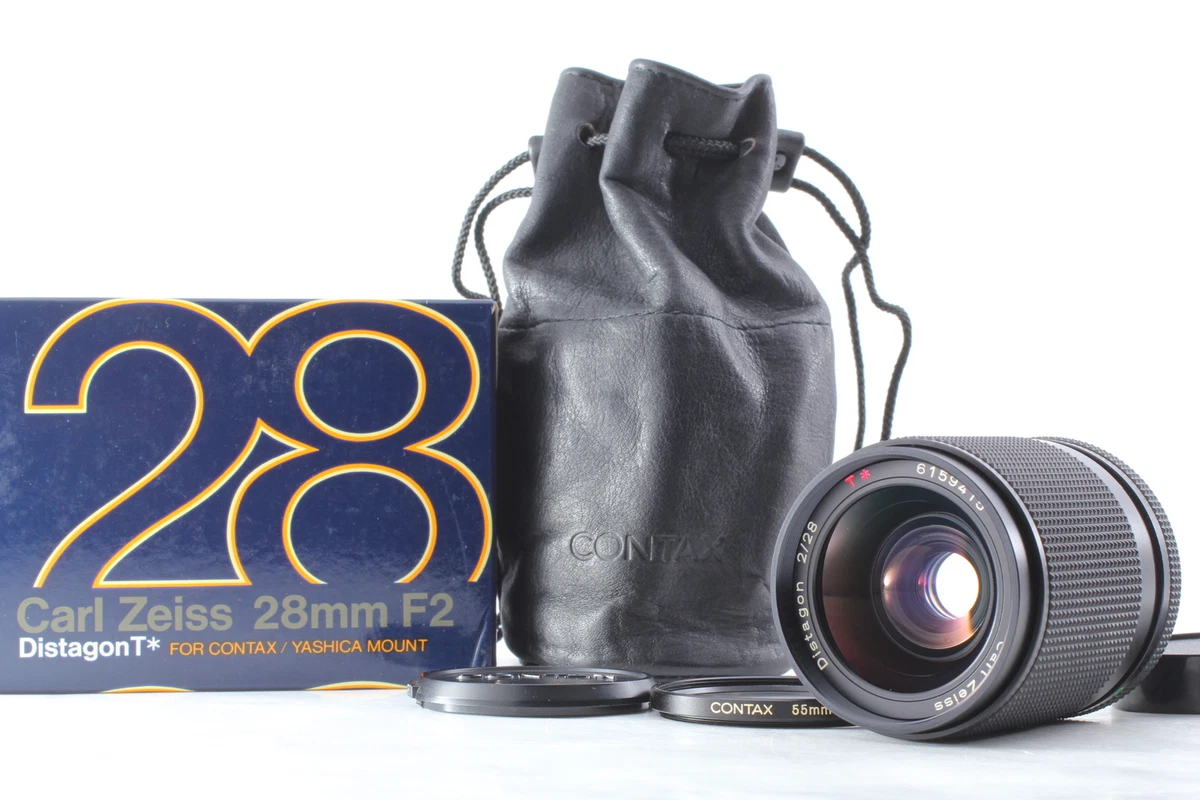 [MINT] Contax Carl Zeiss Distagon T* 28mm F/2 MMG MF Lens C/Y Mount from  JAPAN