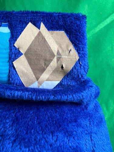 Bespoke Plush Royal Blue Recycling Plush Toy - Picture 3 of 5