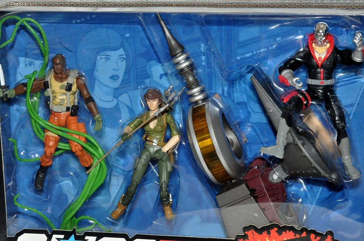 GI Joe DVD Battles #2 NIB Lady Jane Destro Roadblock & Weather
