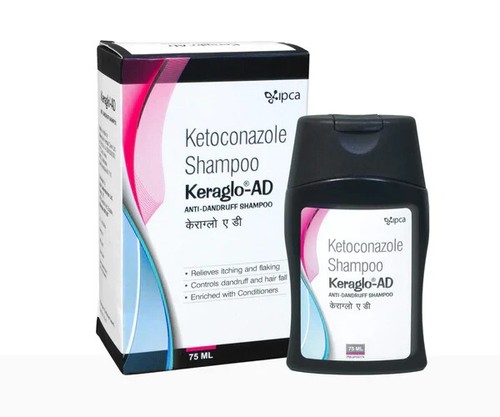 Keraglo - AD Anti-Dandruff & Hair fall Control | Hair Care Shampoo - (75ml)