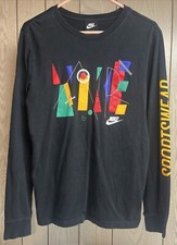Nike Black Game Changer Sportswear Long Sleeve T-Shirt Men’s Sz Small CQ7170-010