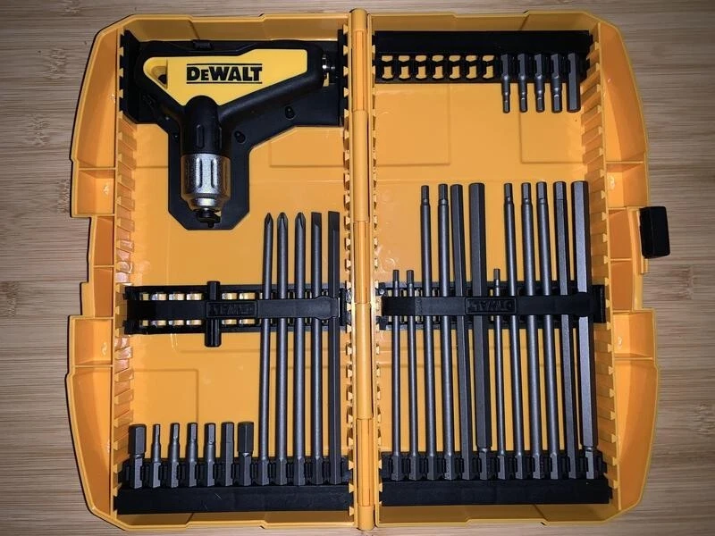 Ratcheting T Handle Set Allen Wrench Hex Key Metric Tool Kit SAE