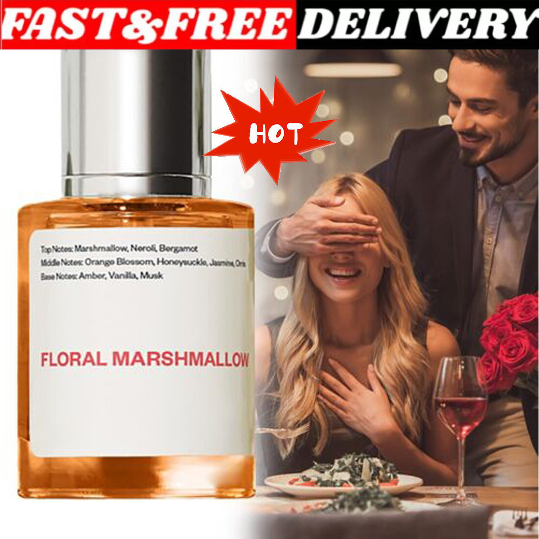 Eau De Parfum Floral Marshmallow By Dossier For Women