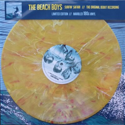 LP Beach Boys Surfin Safari CD limited edition Limitiert Sammler RAR gold vinyl