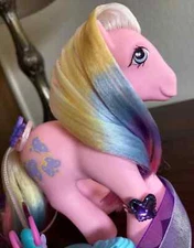 Vintage My Little Pony MUMMY MEADOWSWEET G1 - UK, Euro, Rainbow Hair, Restored