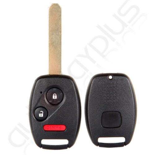 2 Remote Car Key Fob for Honda Pilot 2005 2006 2007 2008 CWTWB1U545 3 Buttons - Picture 3 of 7