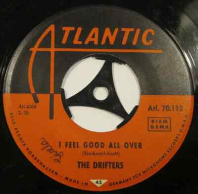 The Drifters Ill Take You Home / I Feel Good All Over Vinyl Single 7inch