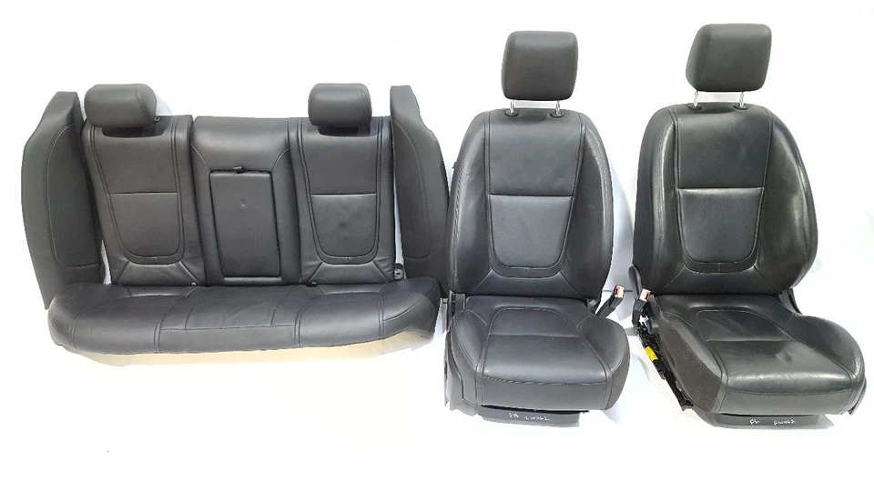 Juego completo de asientos negros OEM 2013 2014 2015 Jaguar XF Foto 2 de 4