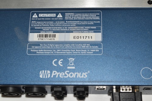 ^^ PRESONUS STUDIO 6 8 USB AUDIO INTERFACE (SMJ56) - Picture 4 of 4
