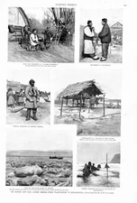 By Sledge and Rail across Siberia  -  Vladivostok to Khabarovka  - 1897  