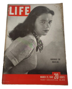 March 21, 1949 LIFE Magazine old 40s ad Advertising FREE SHIPPING 3 1940s 22 23