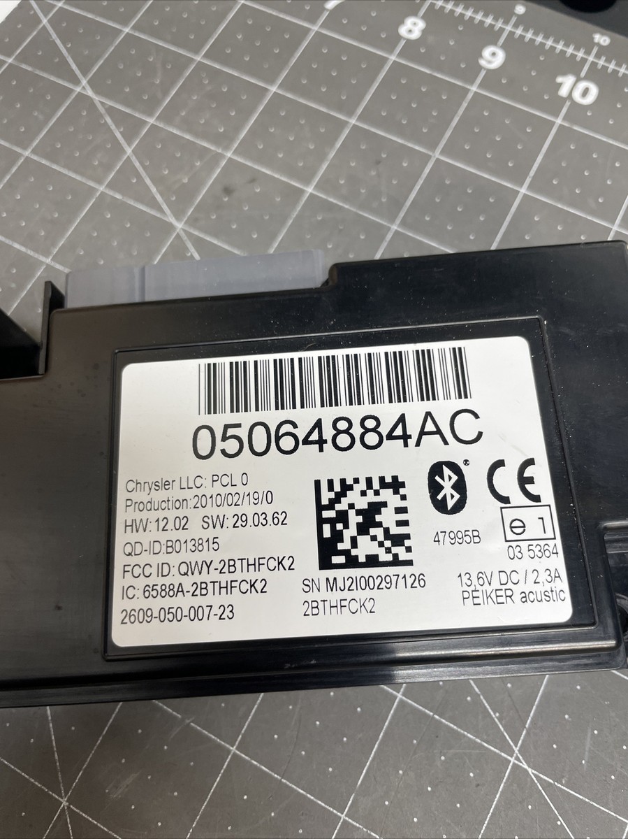 2008 2010 DODGE CHARGER OEM TELEMATICS CONTROL MODULE 05064884AC