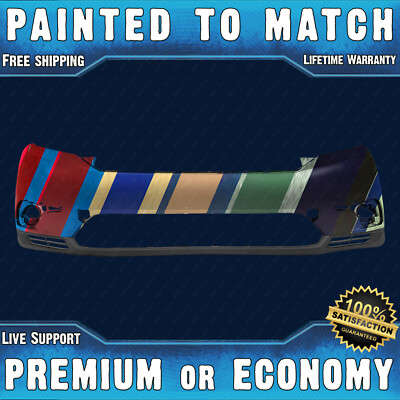 NEW Painted To Match - Front Bumper Replacement for 2011-2013 Toyota Highlander