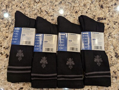 Calzini Bombas Donna Taglia M Calzini Bombas Donna Confezione Da 4 Paia - Taglia M, Misto Blu/nero E Blu/grigio, Comfort Assicurato Calzini Pack 4 Paia Taglia M - Foto 9