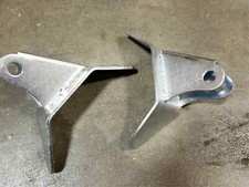 Pair Universal Triangular Rear 4 Link Weld On Lower Frame Brackets Zinc Sale