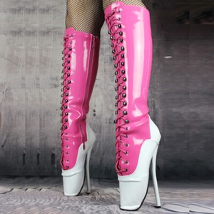 pink ballet boots