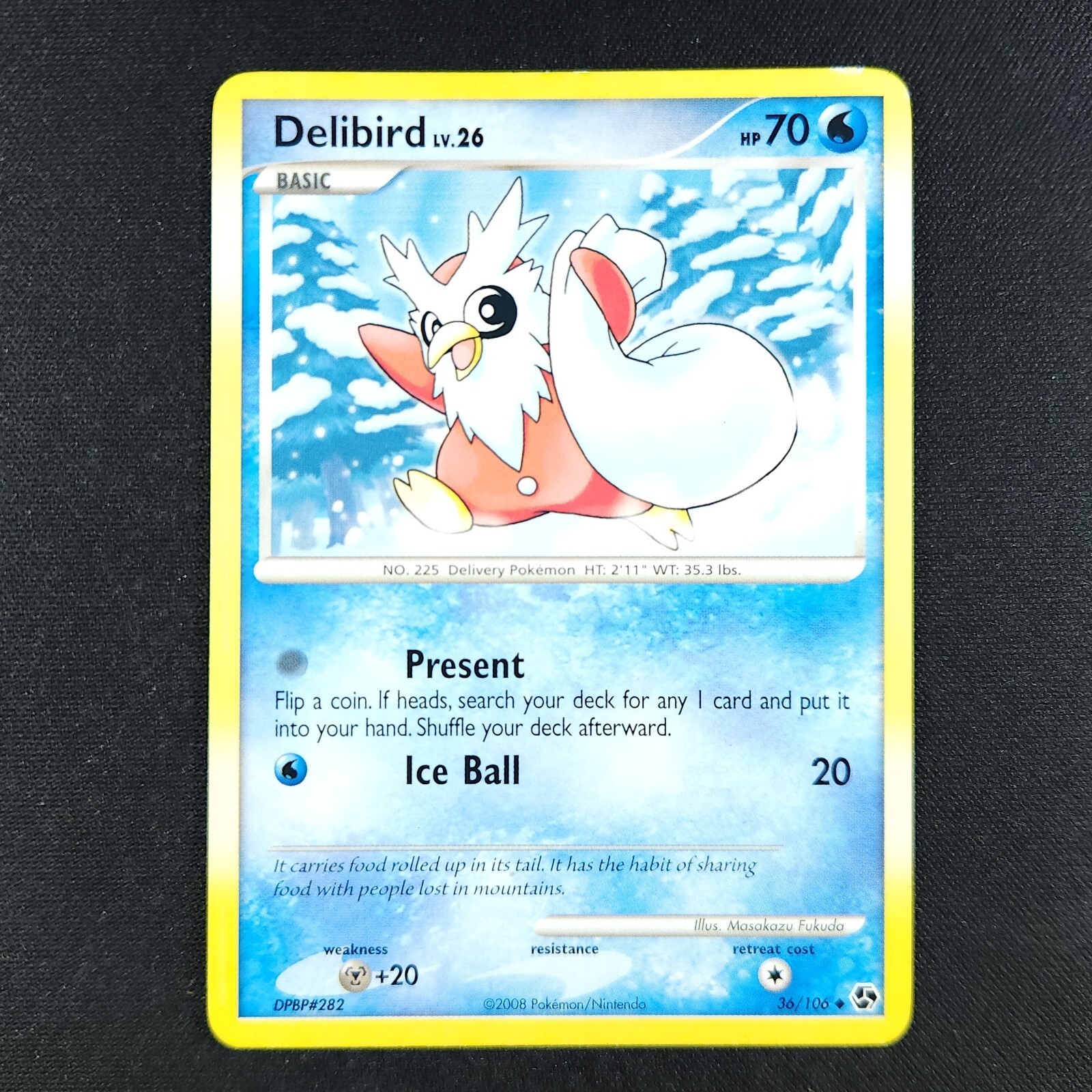 Delibird 36/106 - Great Encounters - Pokemon Card