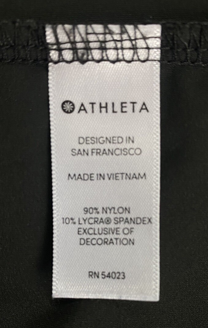 Athleta Gray Nylon Split/Curtain Back Sleeveless … - image 4