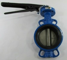 FNW FNW731E 4in. Cast Iron EPDM Locking Lever Handle Butterfly Valve