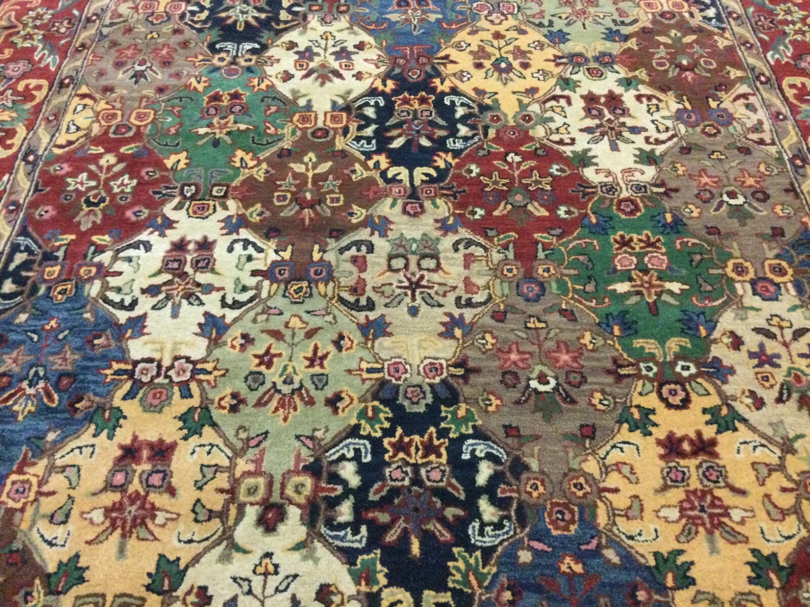 BURGUNDY 9' X 12' Pulled Threads Rug, Reduced Price 1172633913 HG911A