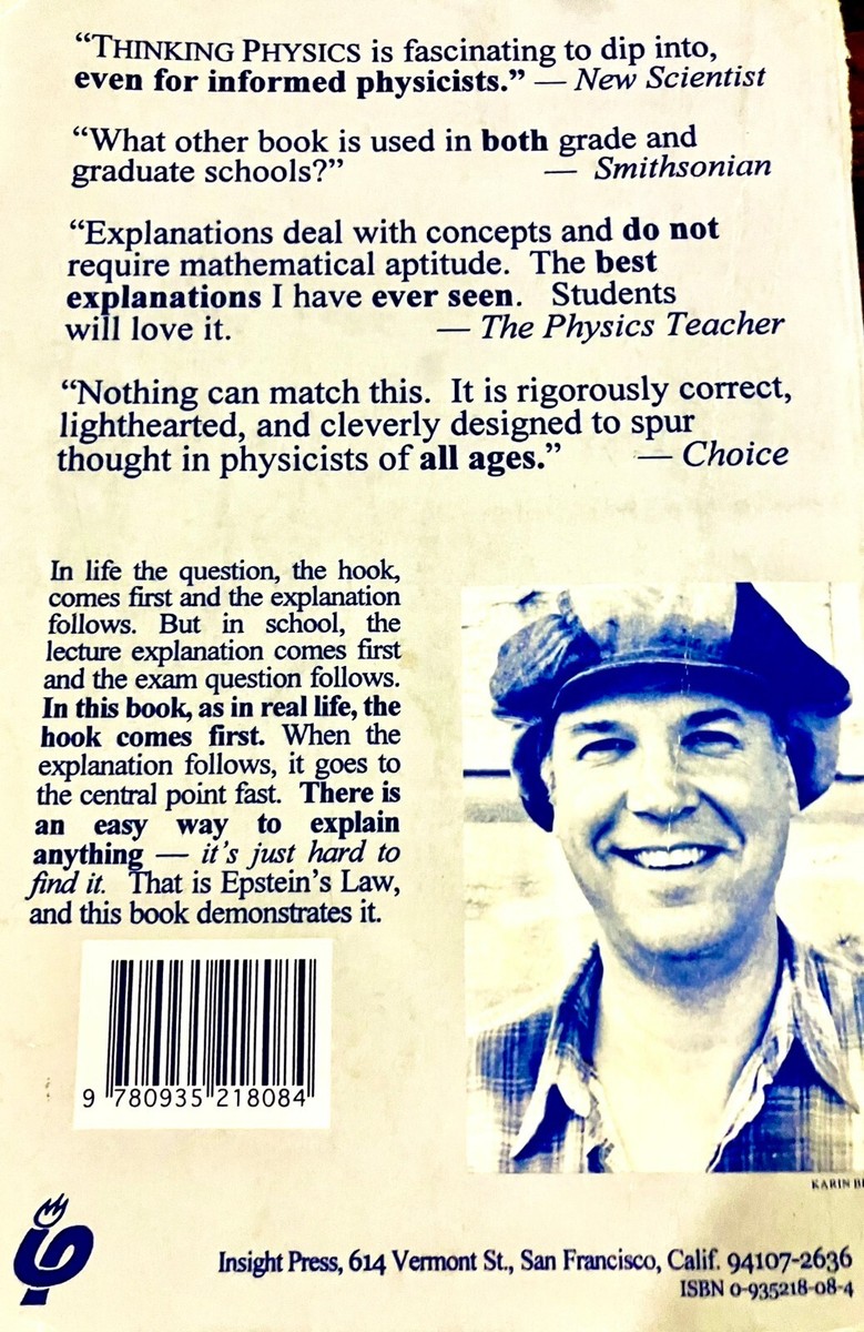 Thinking Physics: Understandable - Paperback, by Lewis