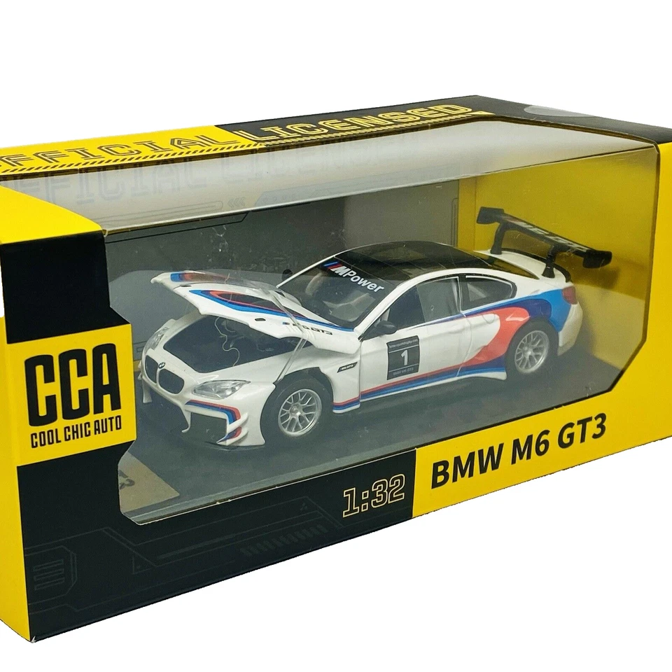 Cool Chic Auto BMW M6 GT3 DTM 1:32 Die Offical Licenesd Cast Metal Free Postage - Image 3 of 4