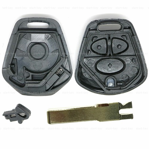 Set alloggiamento di ricambio chiave 3 tasti per Porsche 986 Boxster 911 996 Carrera - Foto 4 di 5