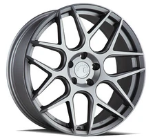One 20x9 Aodhan AFF2 5x114.3 +32 Flow Forged Matte Gray Wheel