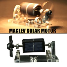 DIY Solar Motor Magnetic Levitation Mendocino...