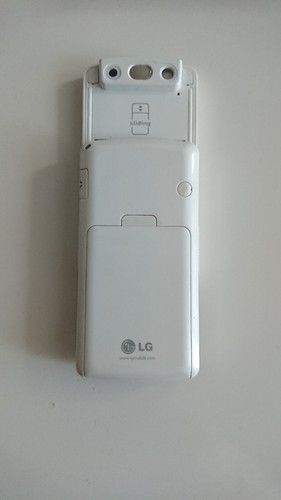 LG Chocolate KG800 White Handy Vintage Retro Slider Ovp Top Zustand - Bild 2 von 9