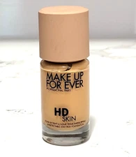 Make Up For Ever HD Skin Longwear Foundation - 3N48 Cinnamon - NWOB 1oz 30ml
