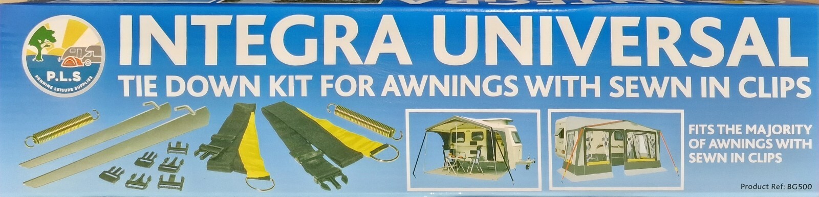Caravan Awning Storm Tie Down Strap Kit Caravan -  BG500 INTEGRA
