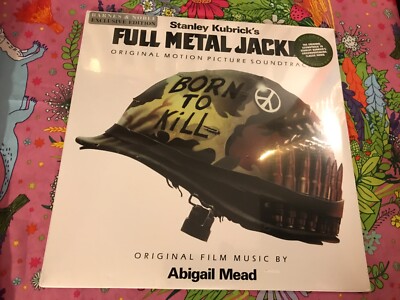 Full Metal Jacket   Stanley Kunrick Ost Soundtrack Vinyl LP dark green   NEU
