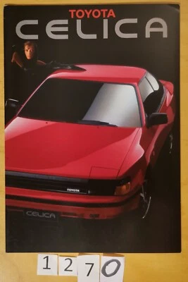 TOYOTA CELICA 2.0 GT Prospectus CH 20 pages D/Fr/I 3/1987 - Photo 1/4