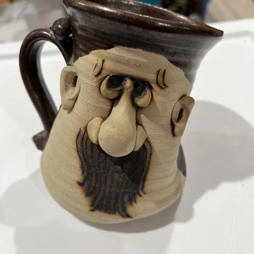 Muggs Pottery- Hand Made Cup- Donegal, Ireland- Very Cute