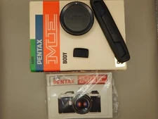 Pentax ME SE Camera Body Box, Instructions, Lens & Accessories Man., Other Misc