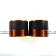2 pcs replacement Voice Coil 77mm woofer loudspeaker 8 Ohm